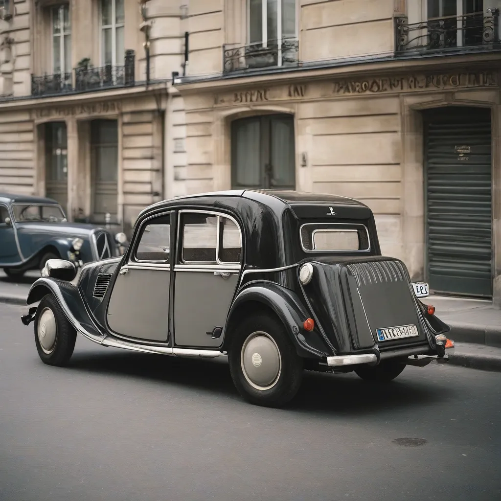 Xe Citroen Traction Avant cổ điển