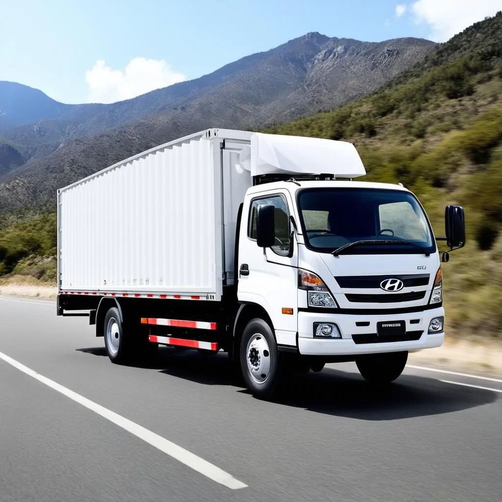 Xe đầu kéo container Hyundai