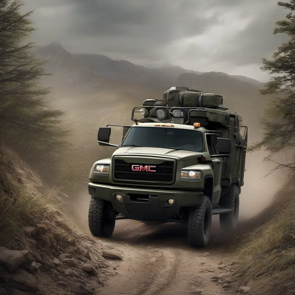 Xe GMC quân sự Offroad