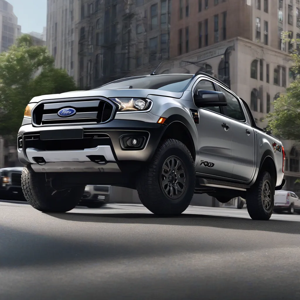 Xe ô tô bán tải Ford Ranger cũ