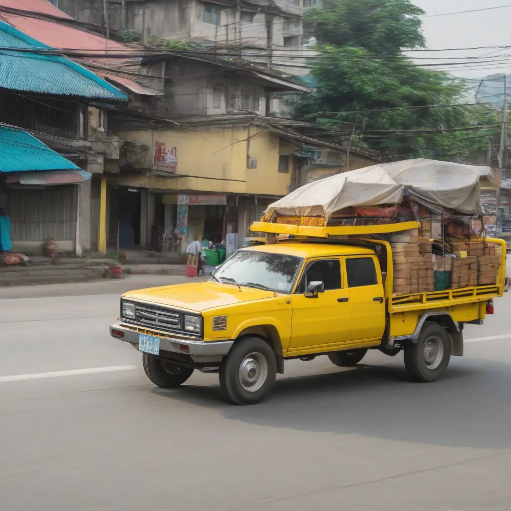 Xe oto bán tải Dong Vang