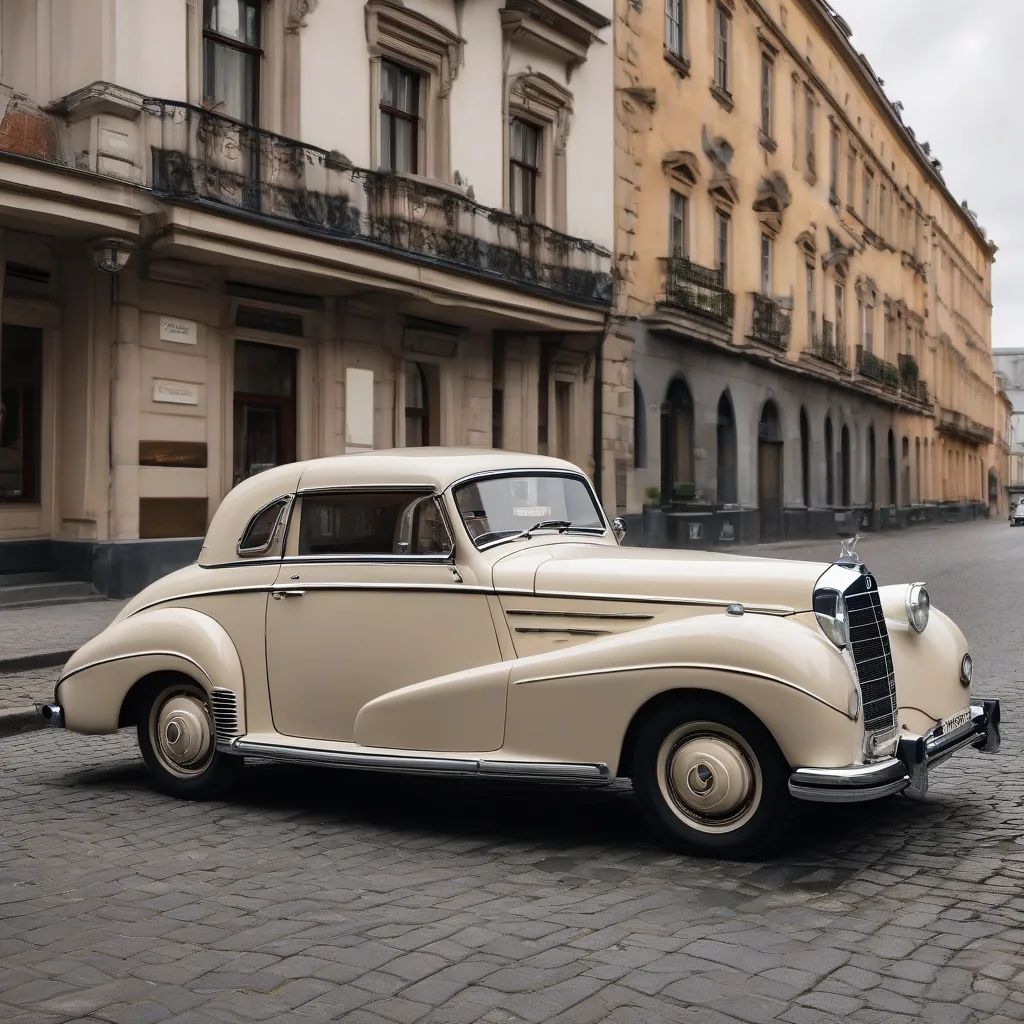 Xe ô tô cổ Mercedes-Benz 1950