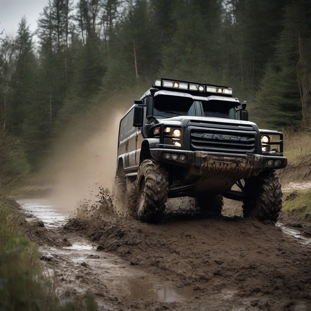 Xe tải 6x6 Off-road