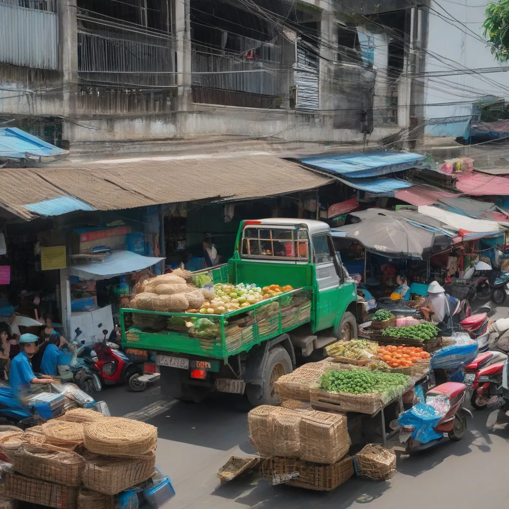 Xe tải cũ Bình Dương uy tín