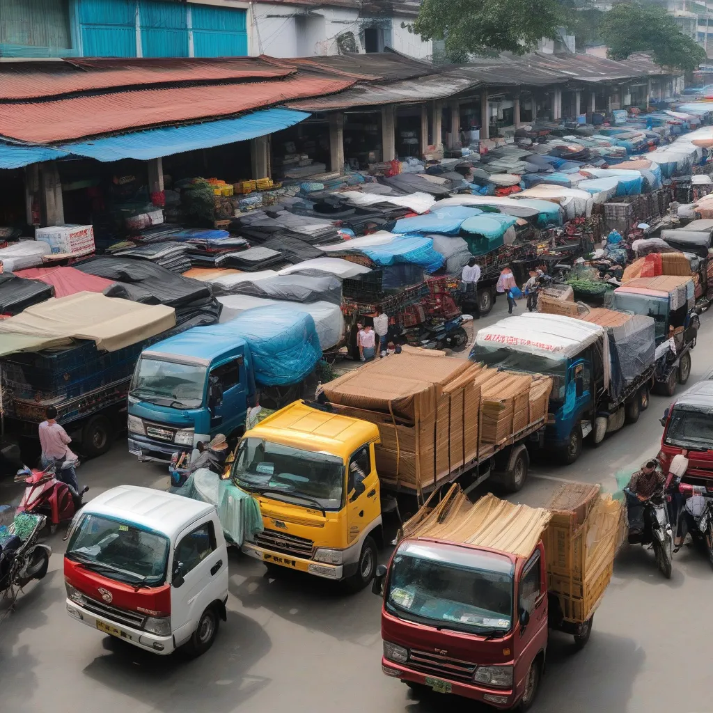 Mua bán ô tô tải cũ tại Hà Nội