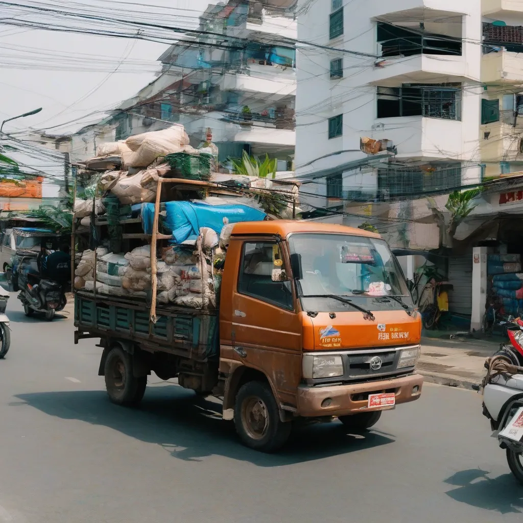 Xe tải cũ tại Đà Nẵng