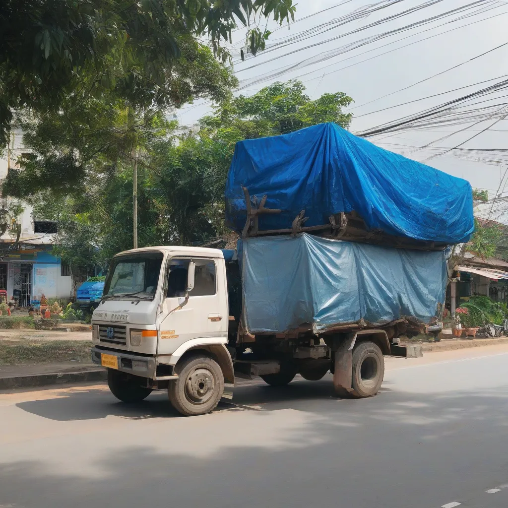 Xe tải cũ tại Thái Nguyên