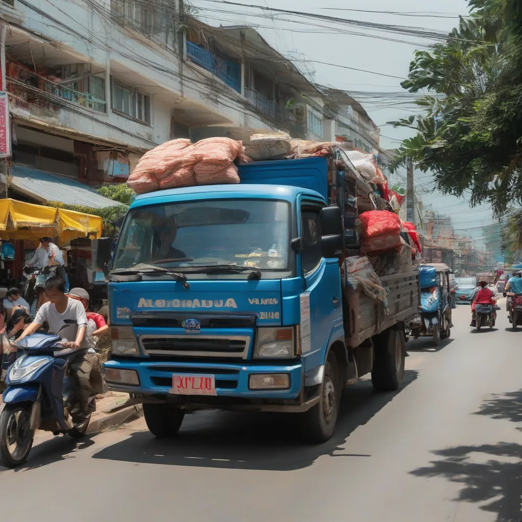 Xe tải cũ Vũng Tàu