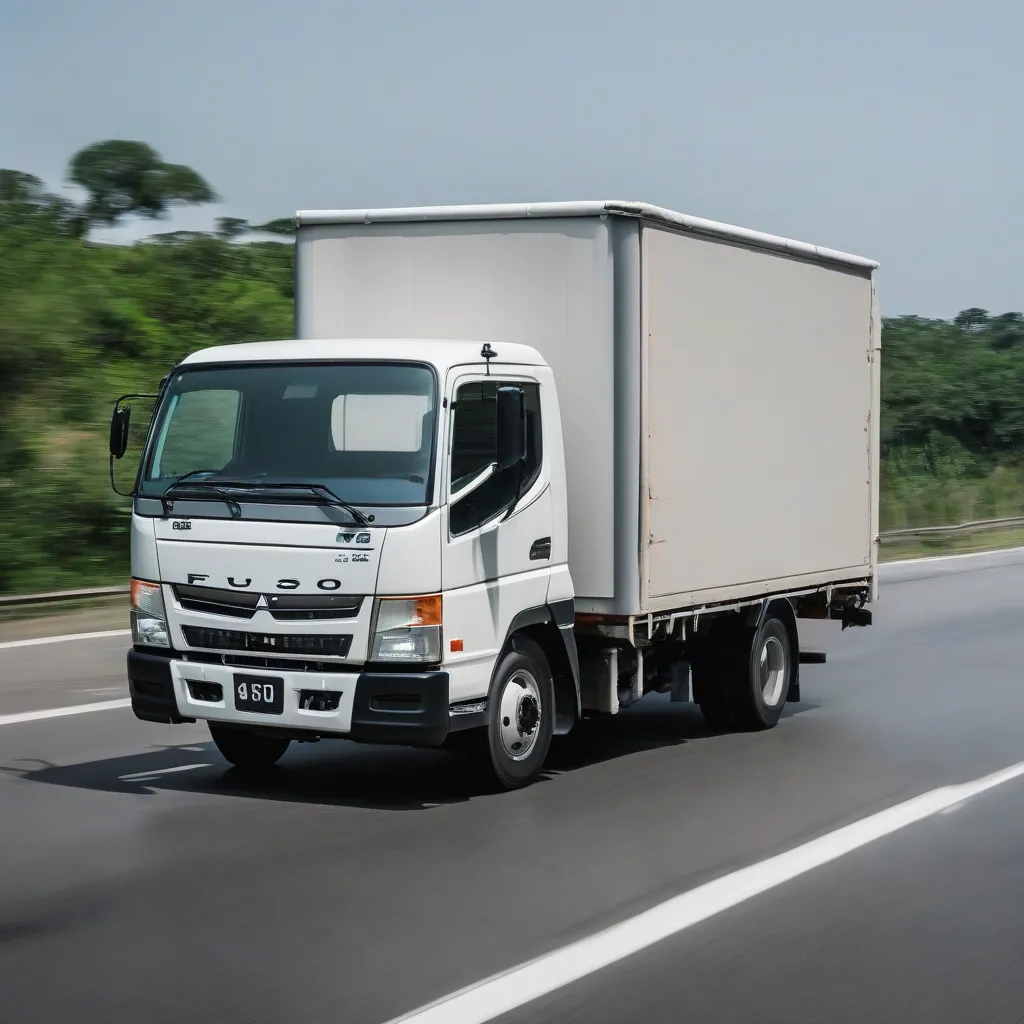 Xe tải Fuso 3 chân