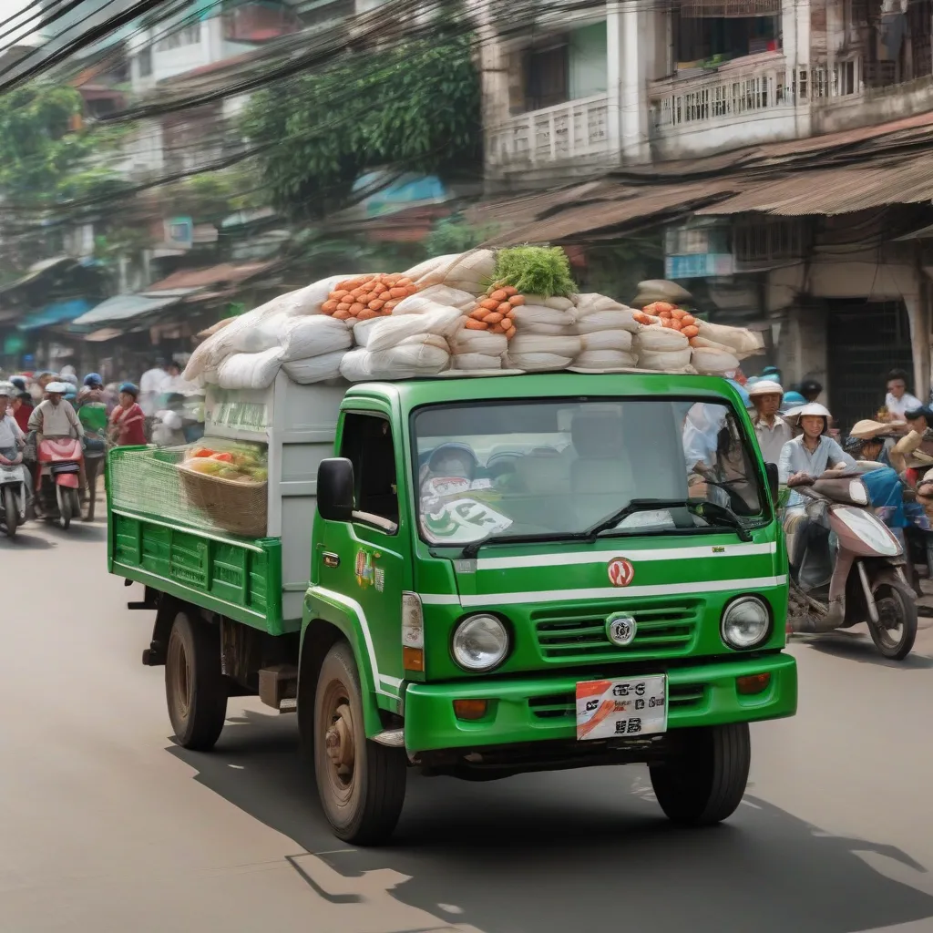 Xe tải Gaz thùng bạt