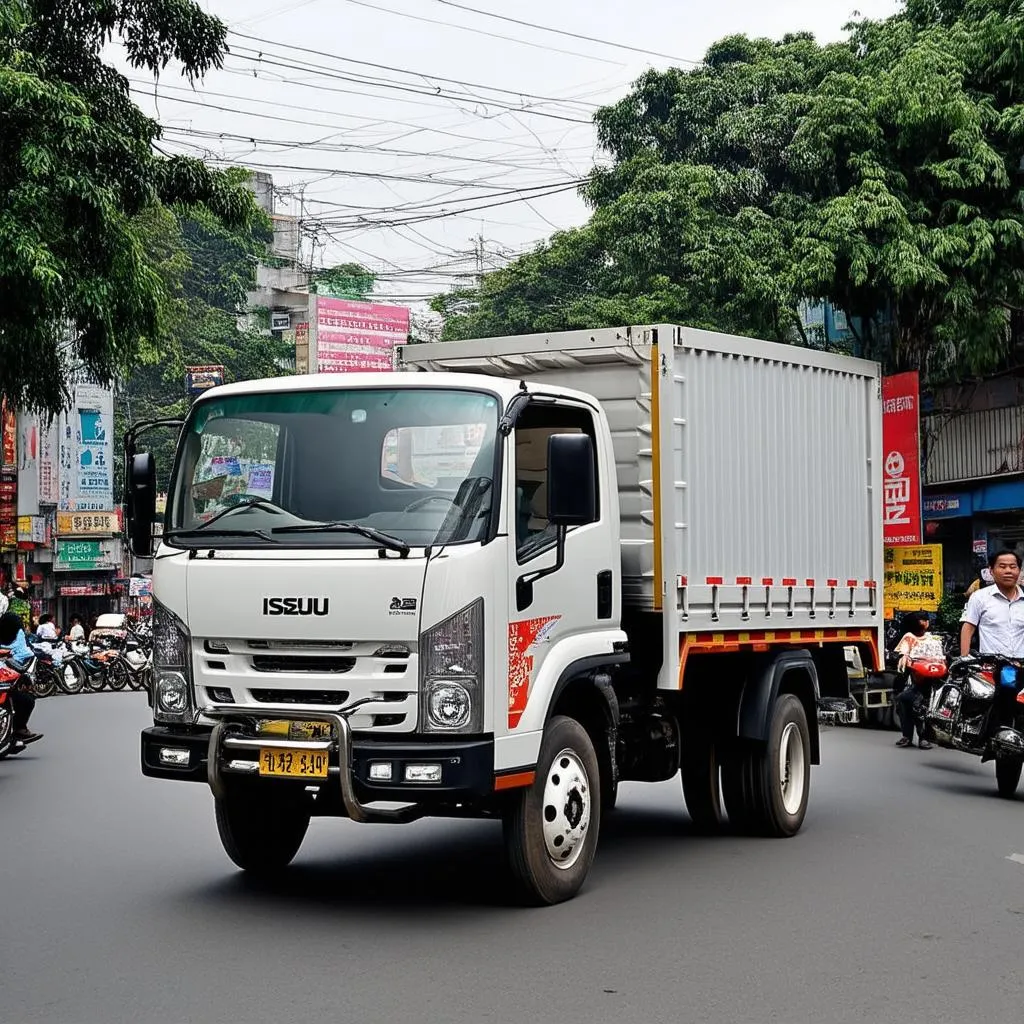 Xe tải Isuzu đồng hành cùng doanh nghiệp Việt