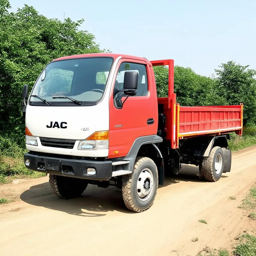 Xe tải Jac 5 chân cũ