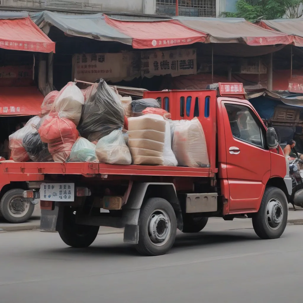 Xe tải thùng cũ Dongfeng