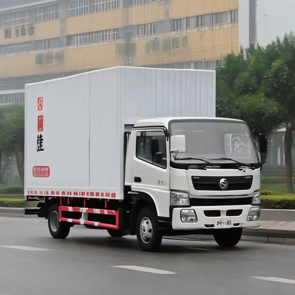 Xe tải thùng kín Dongfeng