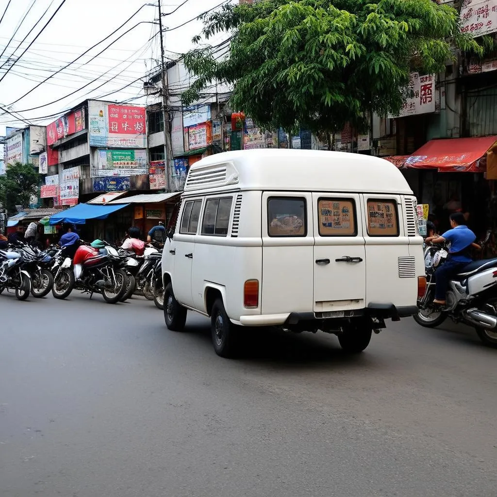 Xe tải van cũ tại Hà Nội