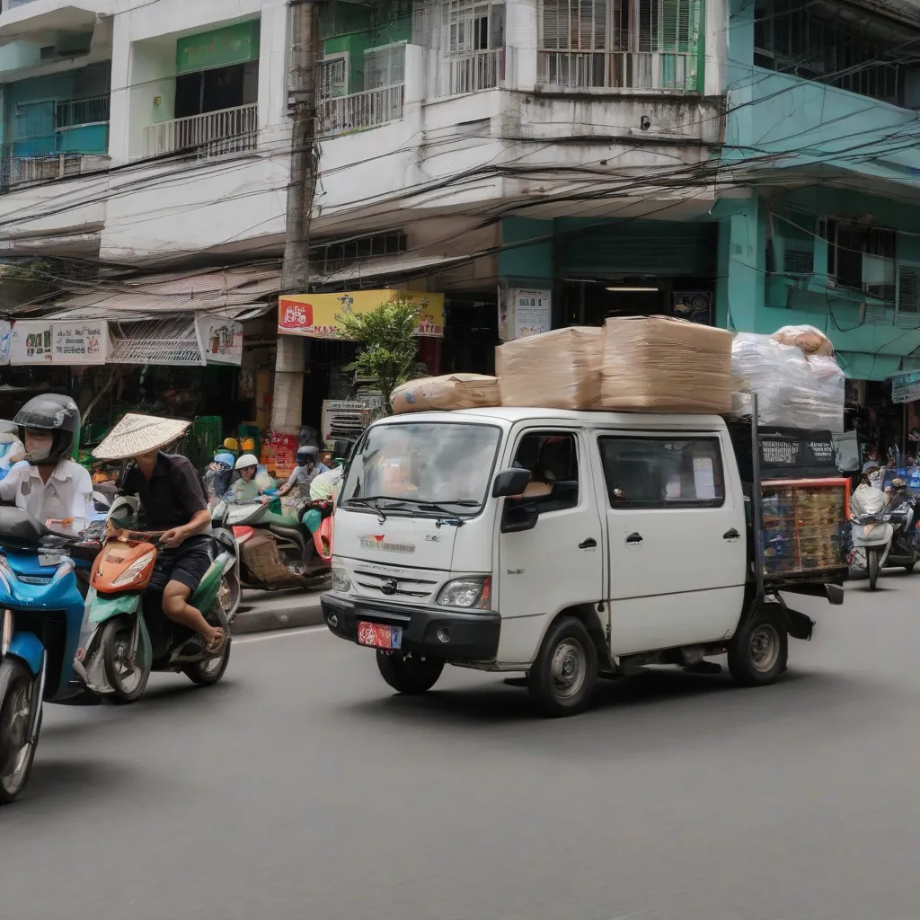 Xe tải van đóng góp vào sự phát triển kinh tế