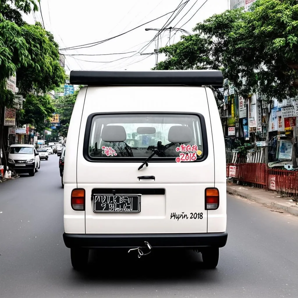 Xe tải van Huỳnh Đai 2018