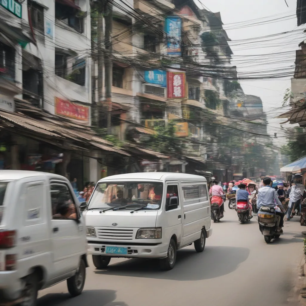 Xe tải van tại Hà Nội