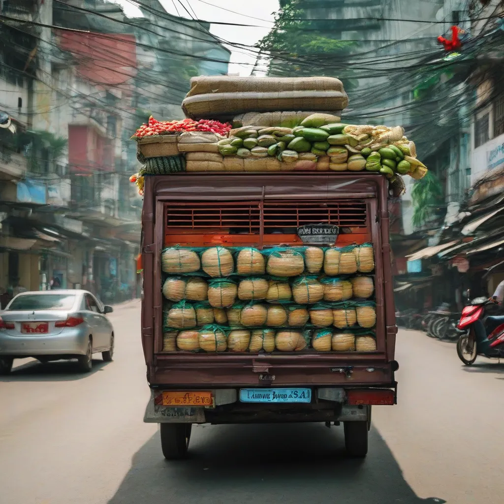 Xe tải van tại Hà Nội