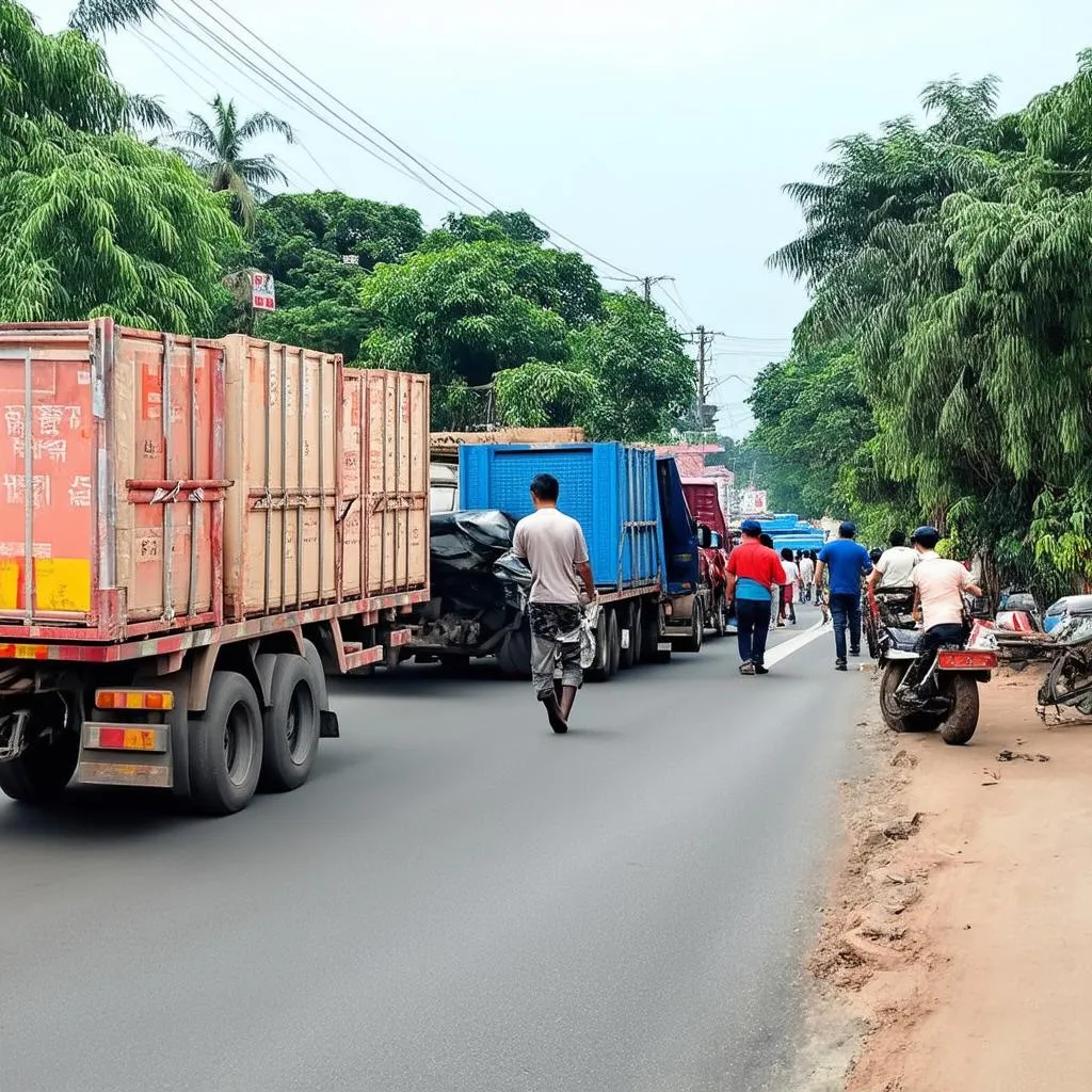 Bến xe tải Gia Lâm