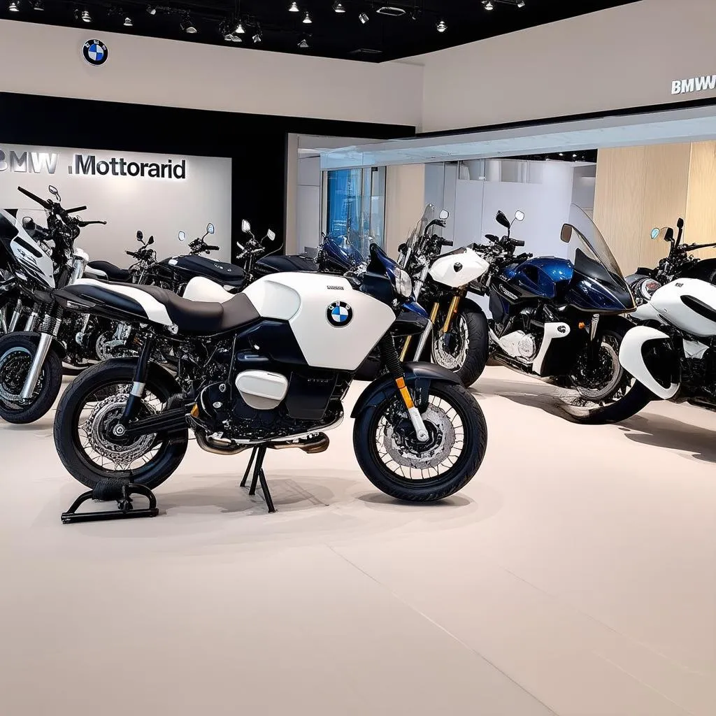 BMW Motorrad Showroom