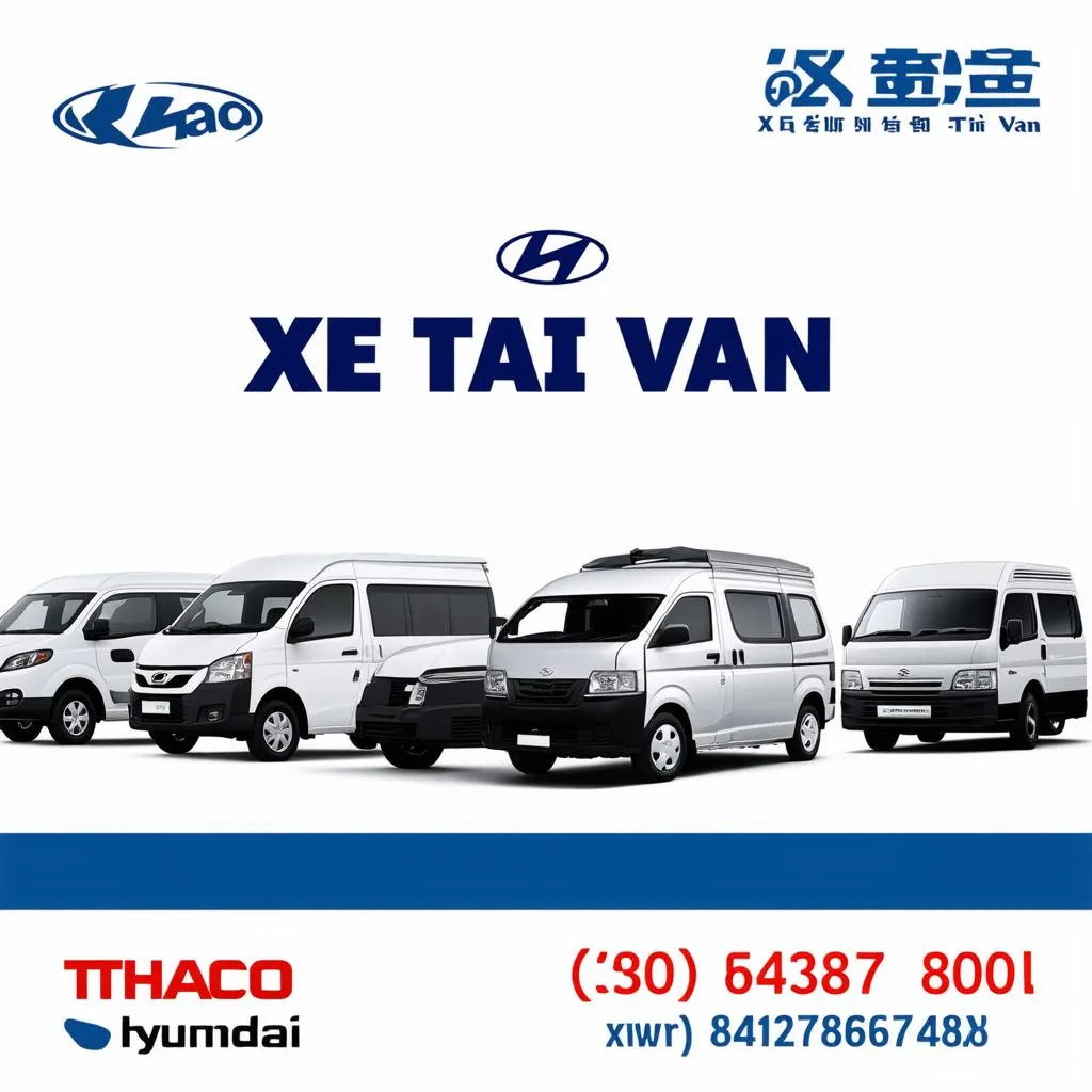 Các dòng xe tải van