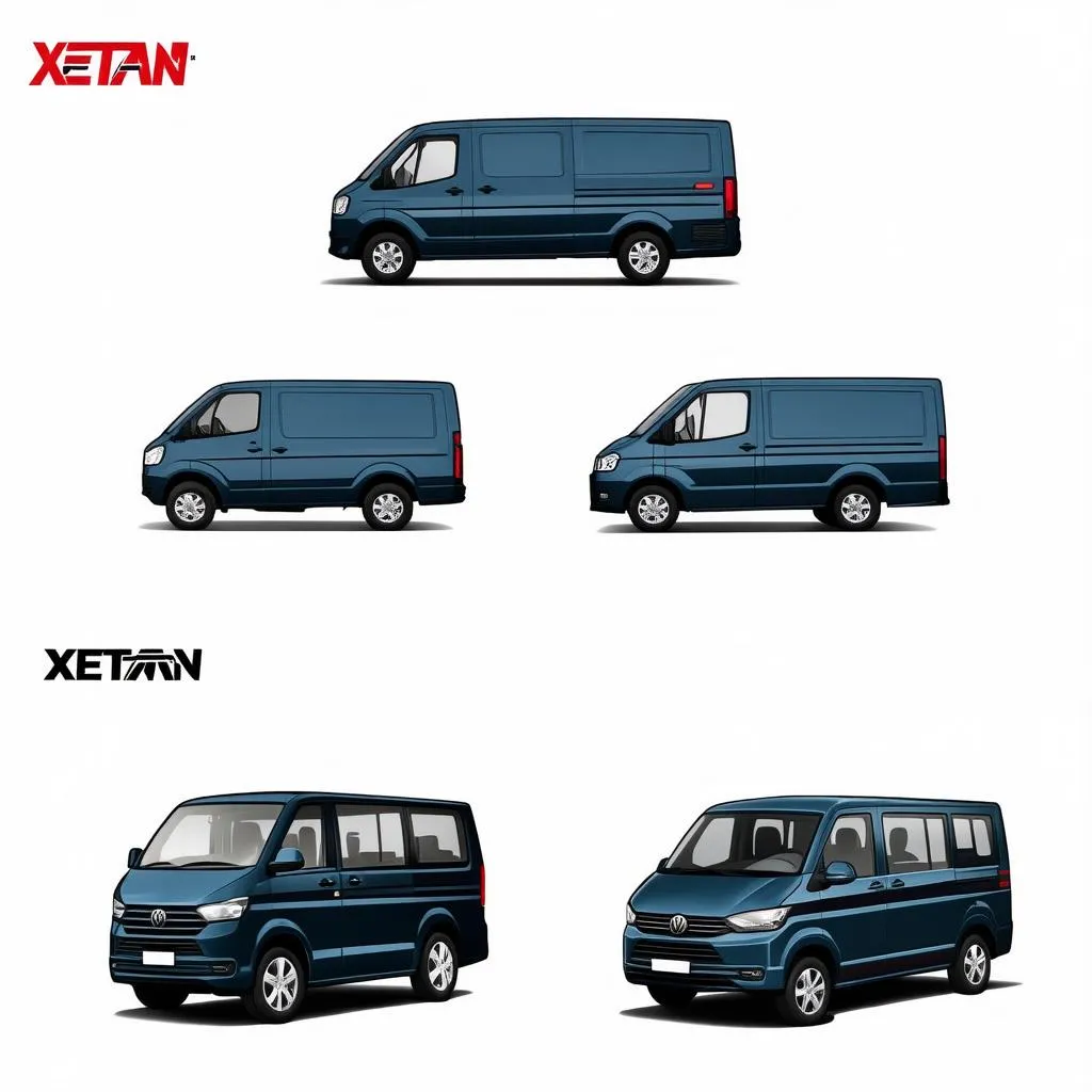 Các dòng xe tải van của XETAI VAN