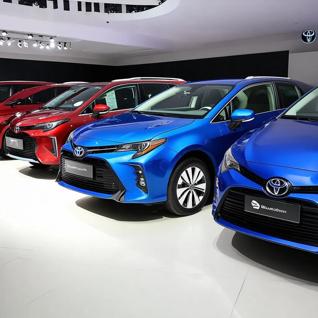 Các dòng xe Toyota hỗ trợ kết nối Bluetooth