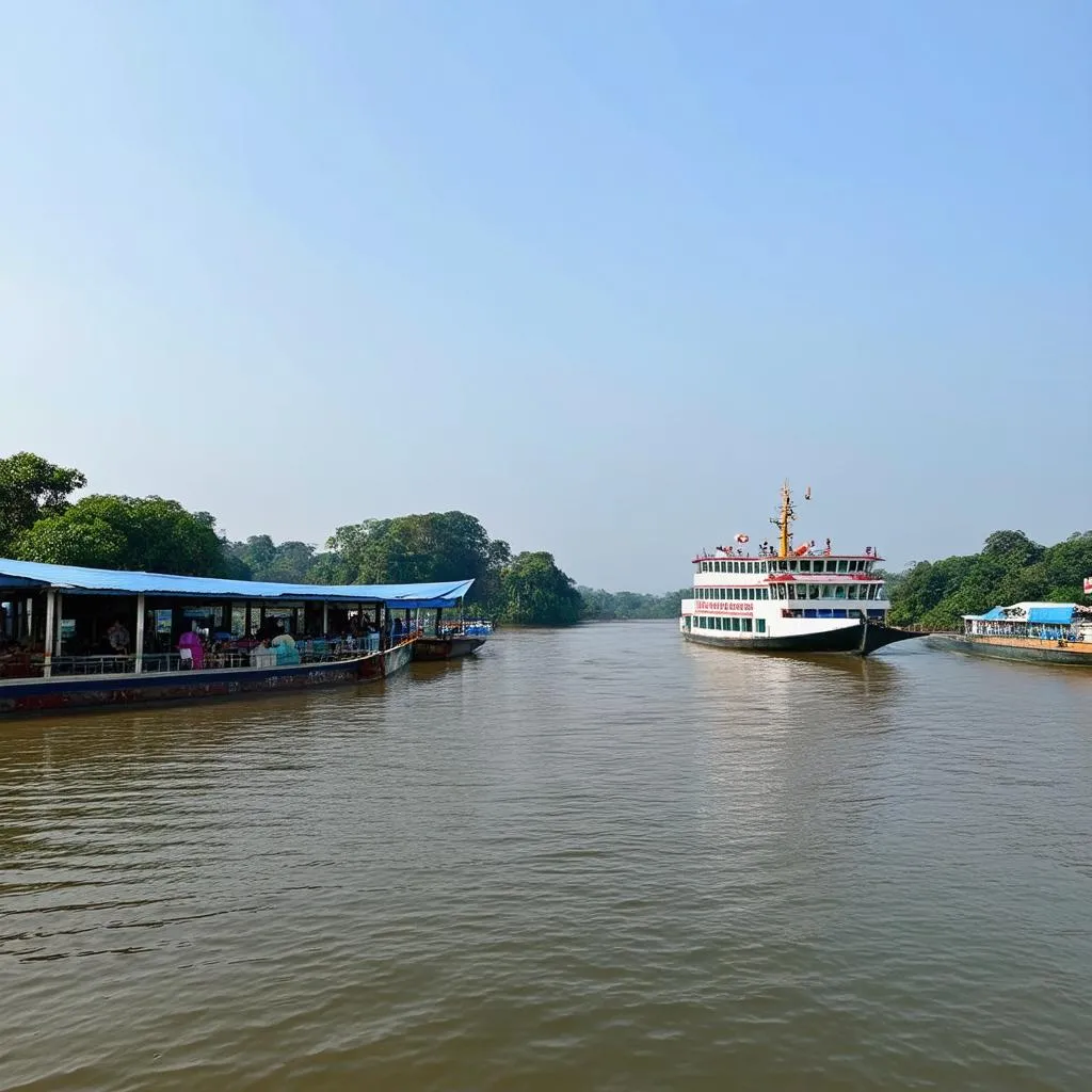 cảng phà Châu Giang