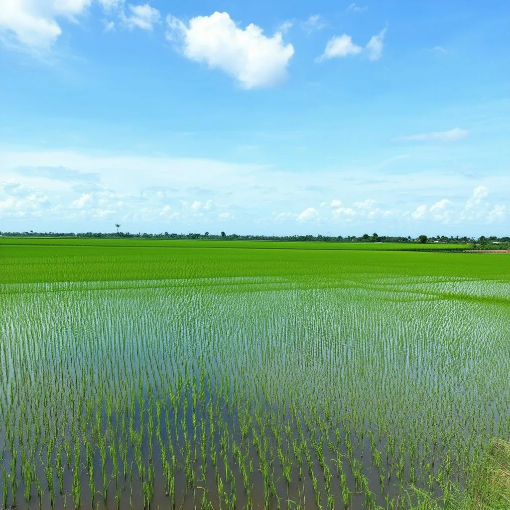 Cánh đồng lúa Tiền Giang