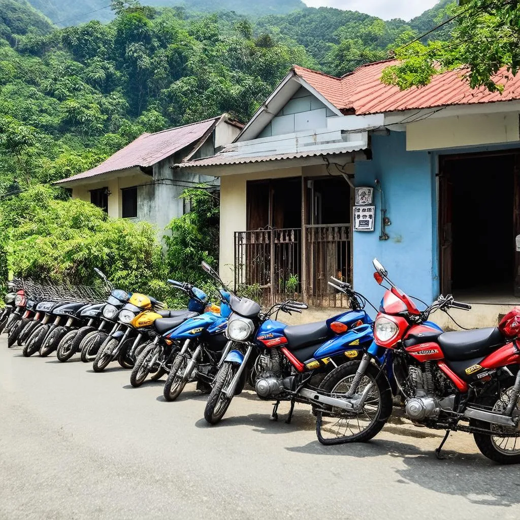 Cho thuê xe máy Hà Giang