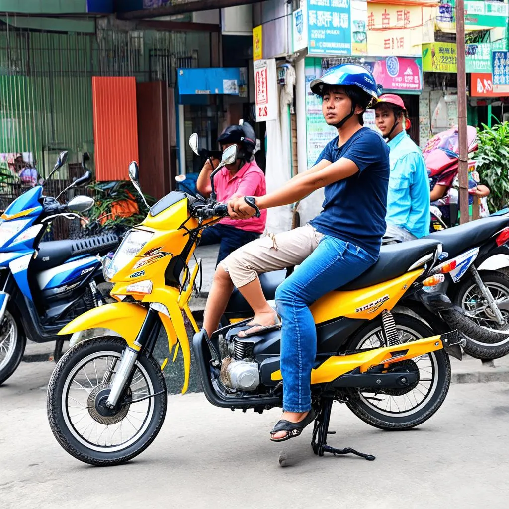 Cho thuê xe máy tại TPHCM