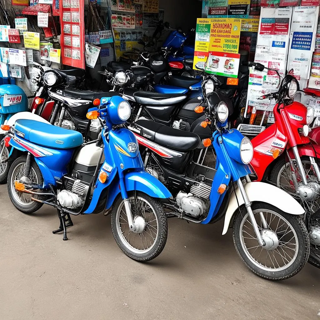 Cửa hàng bán xe Cub 50cc