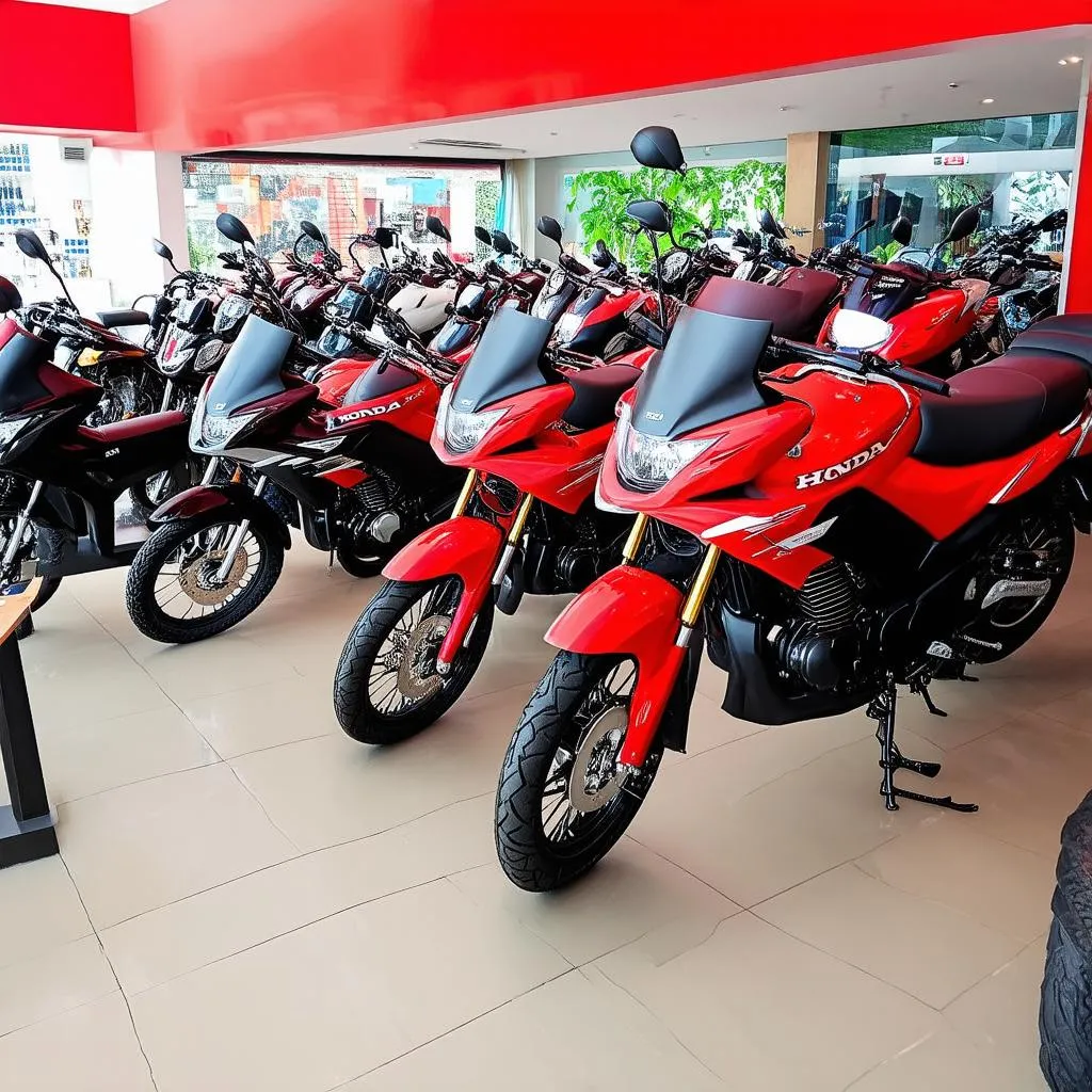 Cửa hàng Honda tại Hà Nội