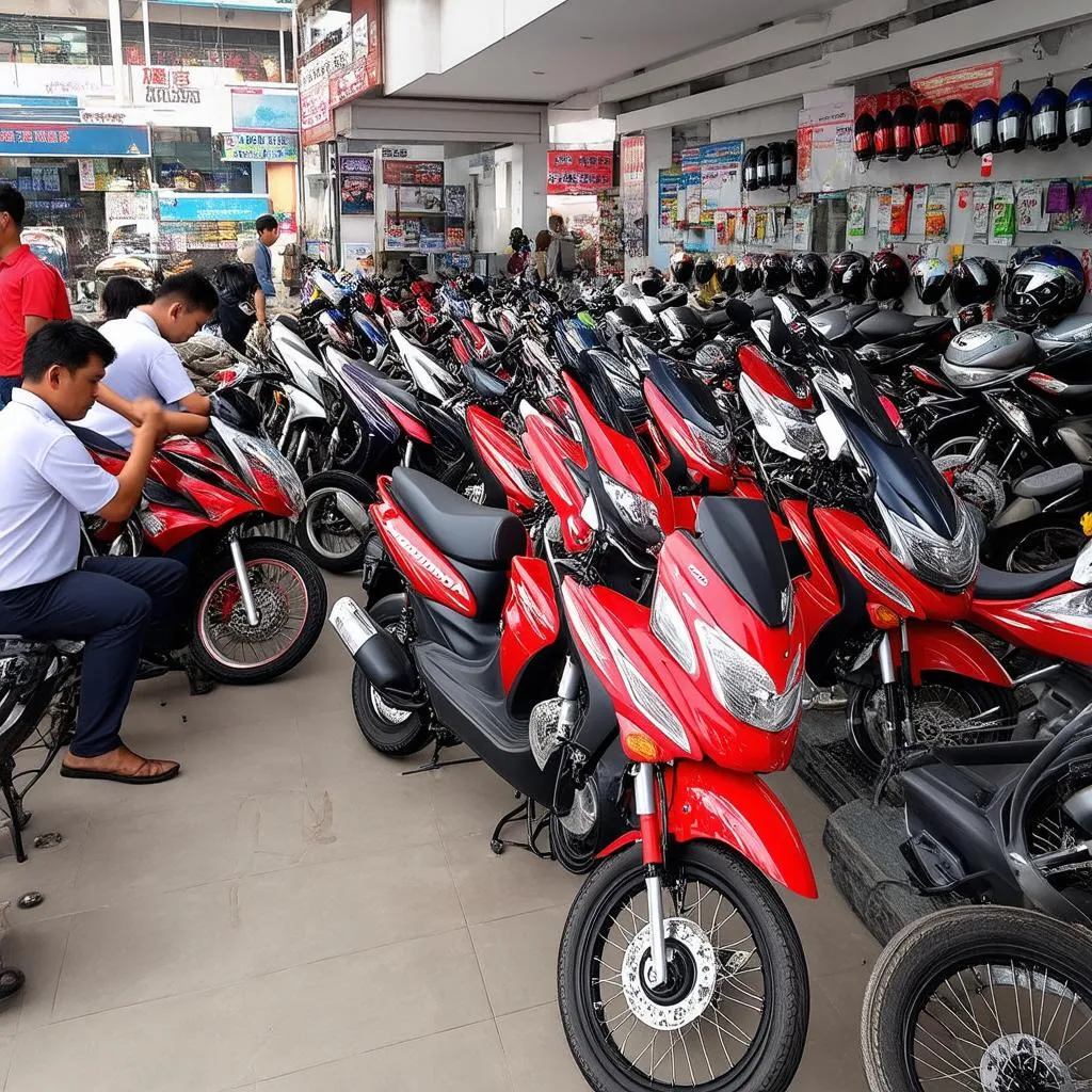 Cửa hàng xe máy Honda