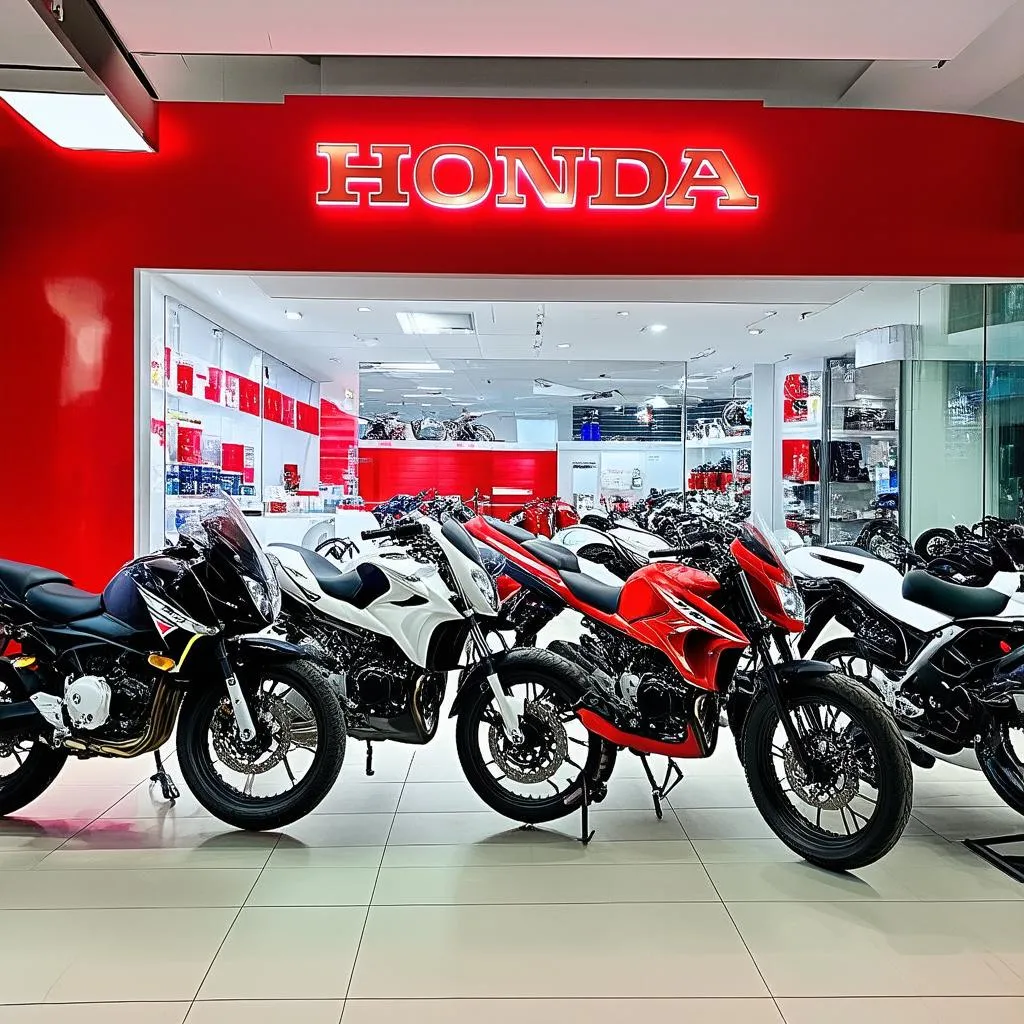 cửa hàng xe máy Honda