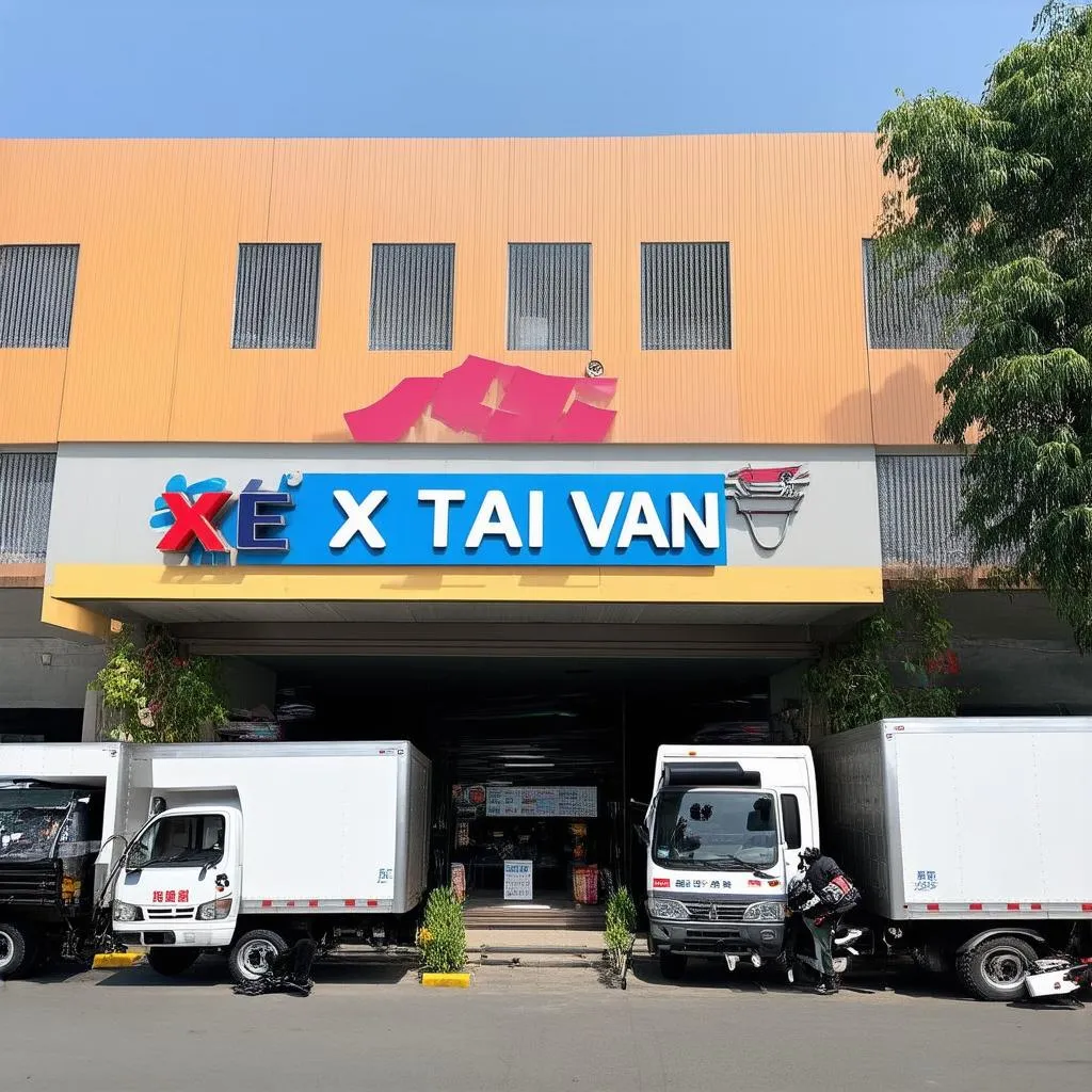 cửa hàng xe tải van