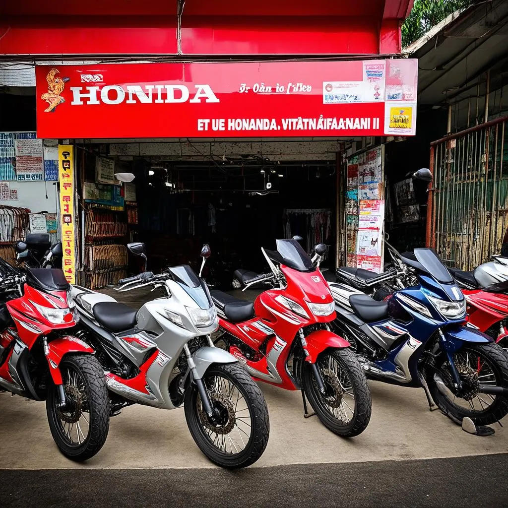 Đại lý xe máy Honda