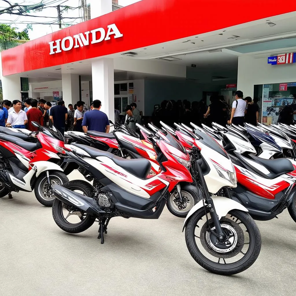 Đại lý xe máy Honda