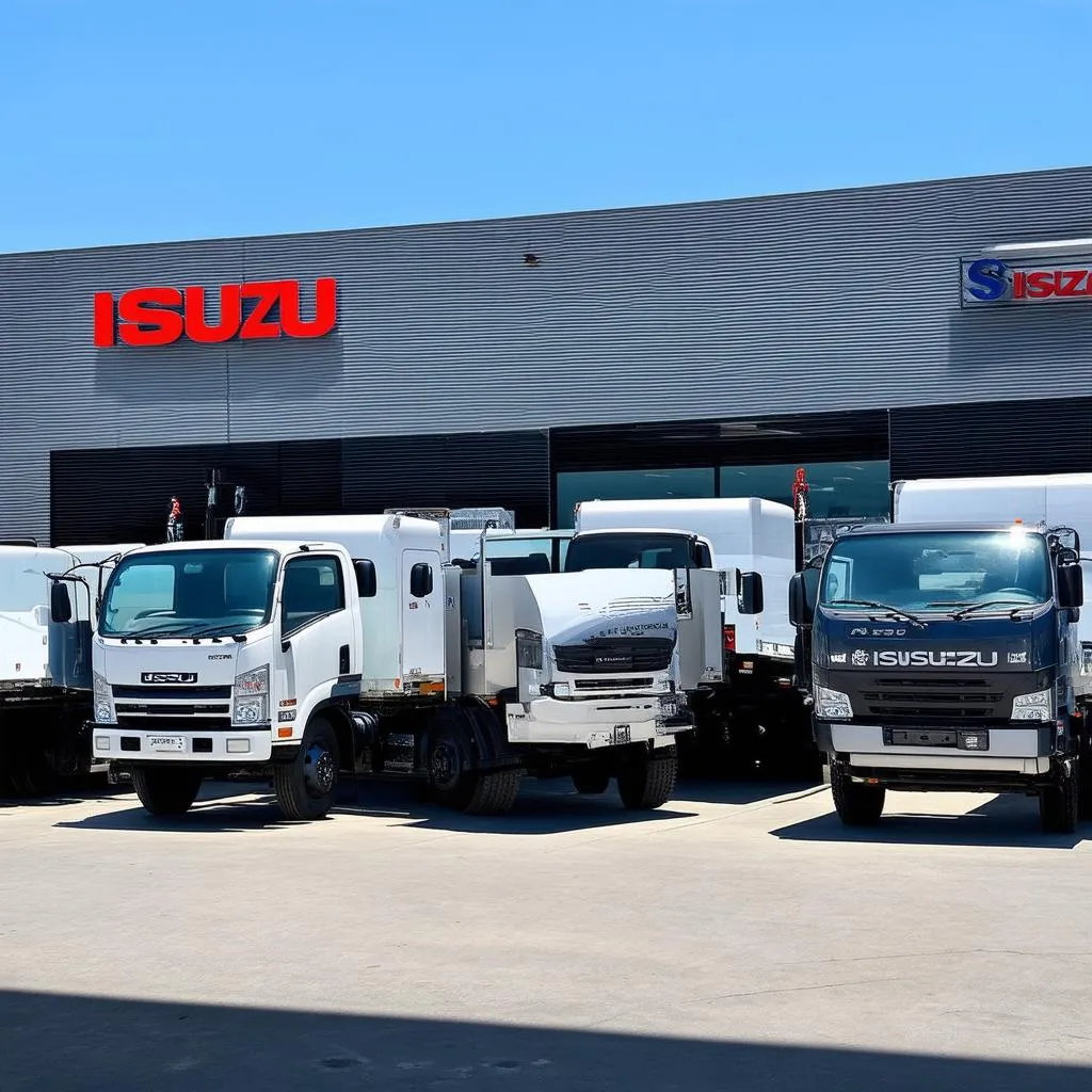 đại lý xe tải isuzu