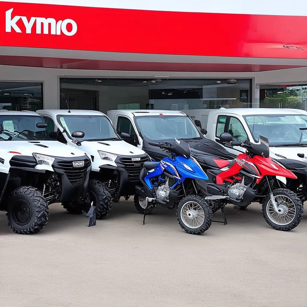 đại lý xe tải kymco