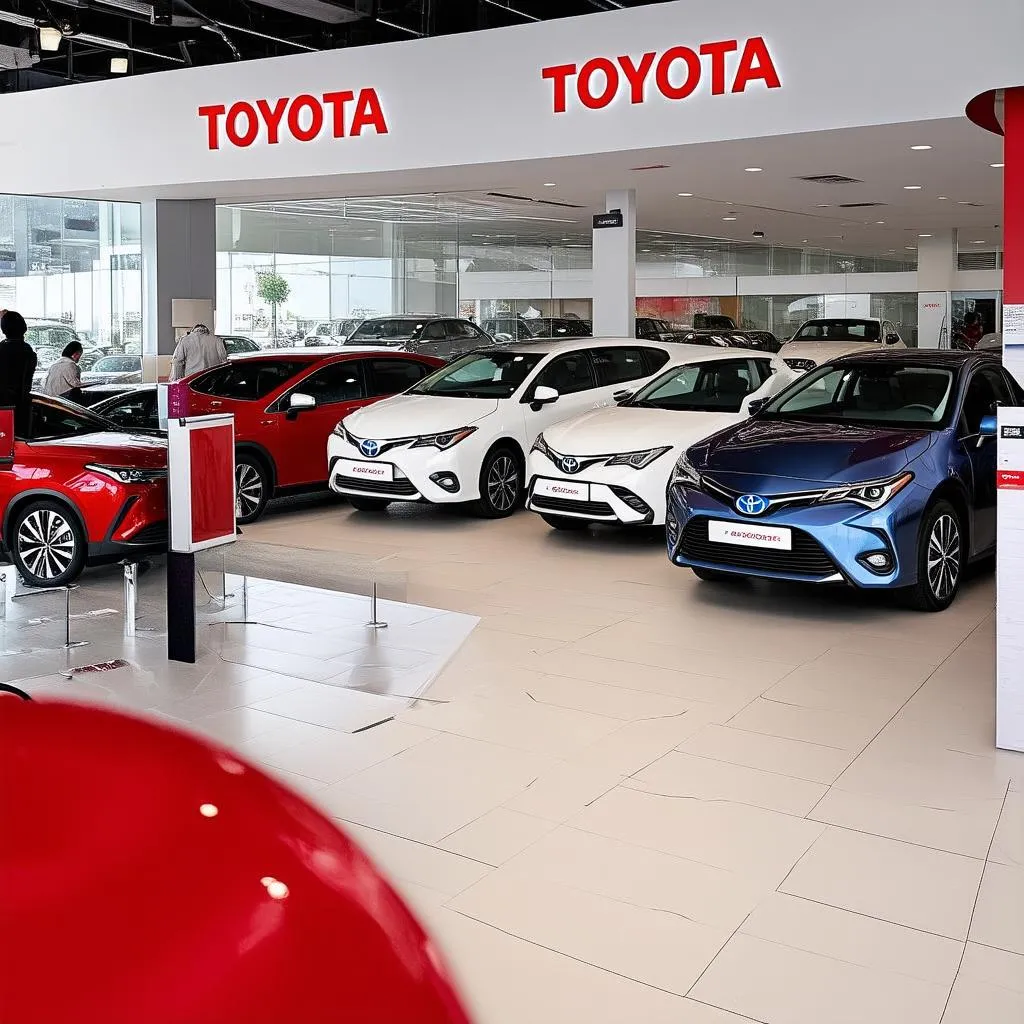 Đại lý xe Toyota chính hãng