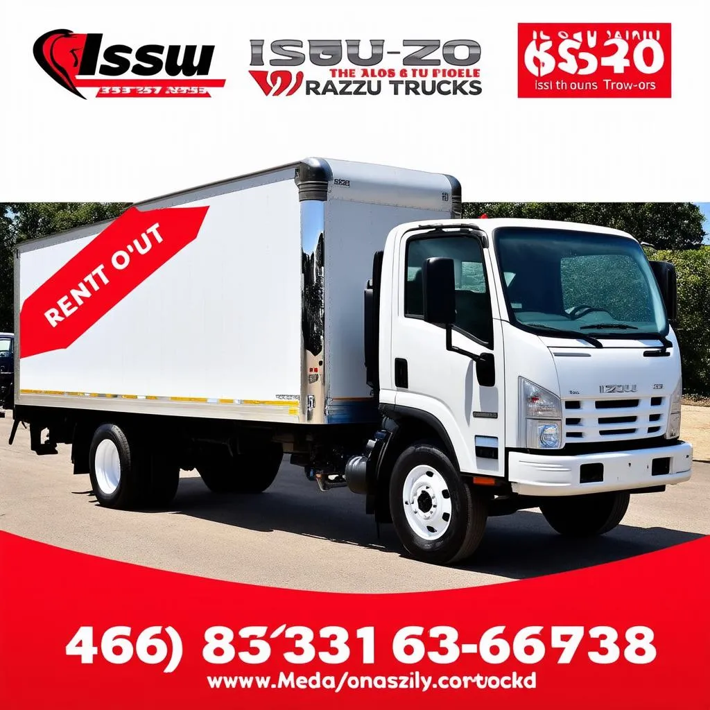 Dịch vụ cho thuê xe tải Isuzu