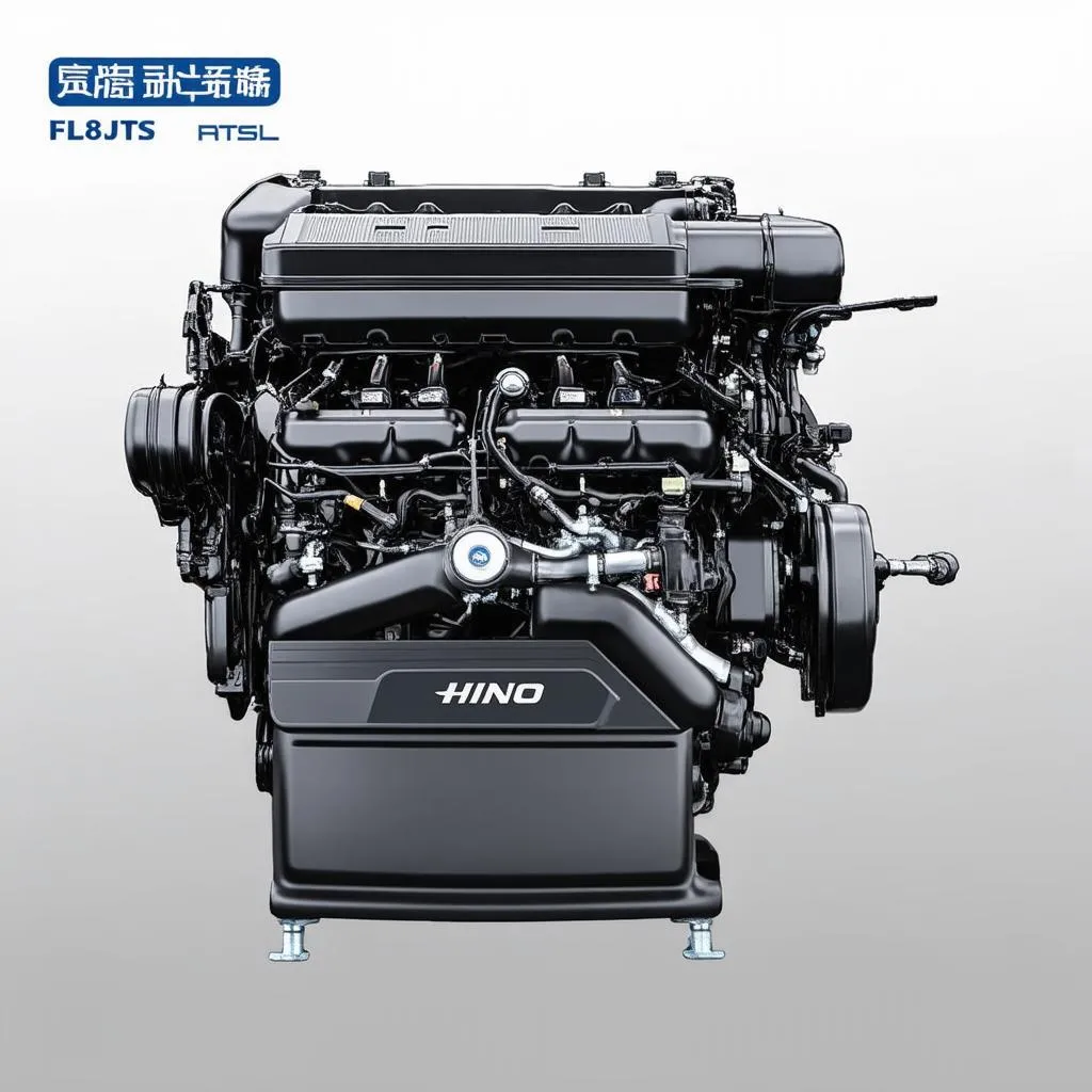 Động cơ xe tải Hino FL8JTSL