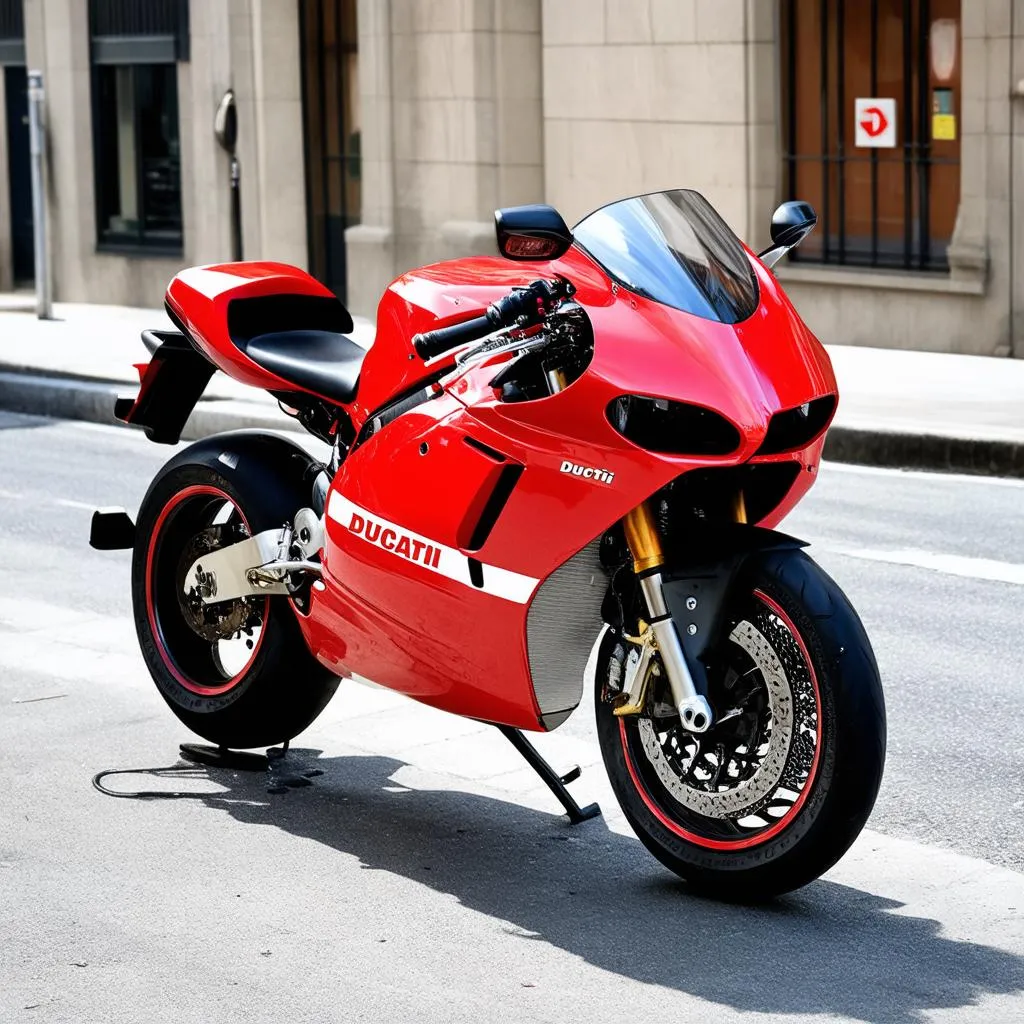 Ducati 959 màu đỏ