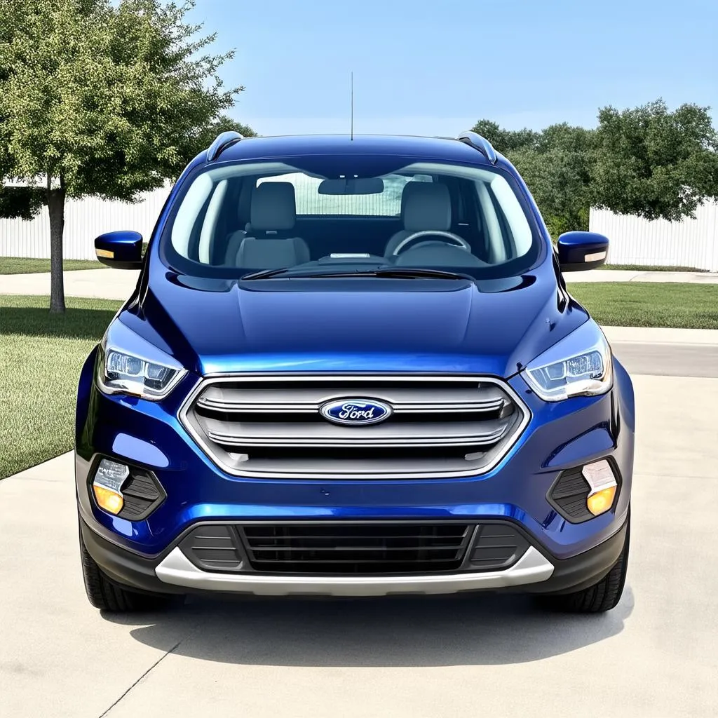 Ford Escape 2019 màu xanh