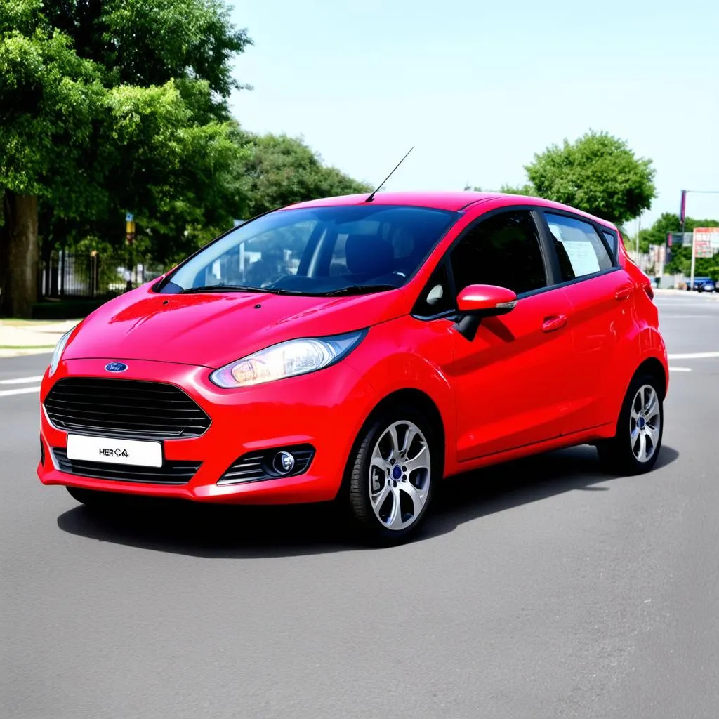 Ford Fiesta ngoại thất