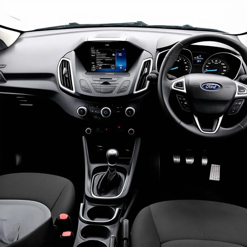 Ford Fiesta nội thất