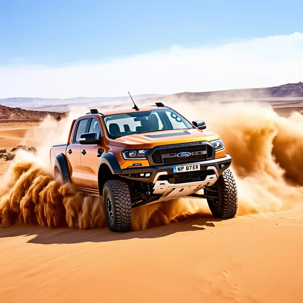 Ford Ranger Raptor off-road