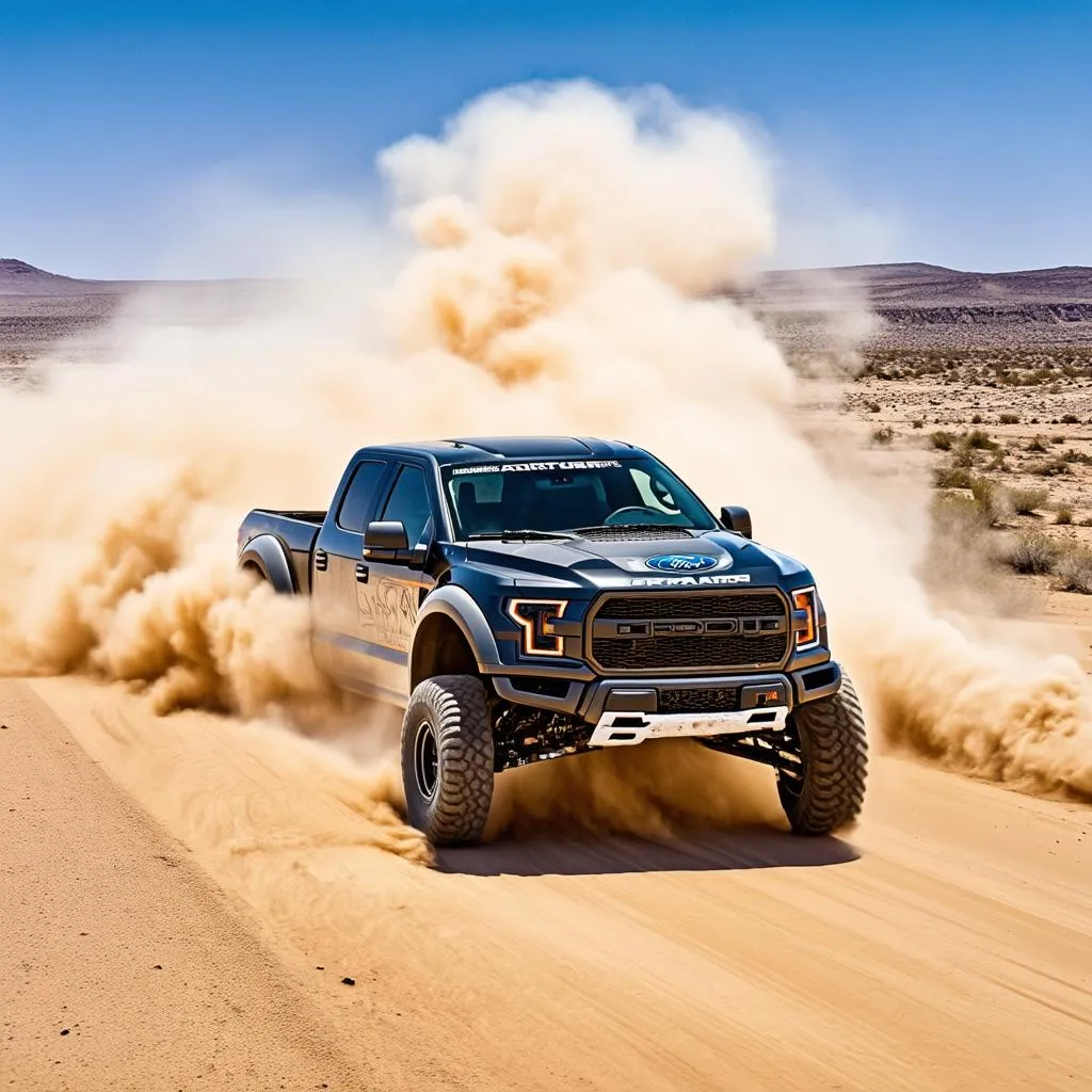 Ford Raptor off-road